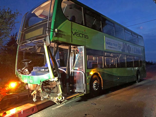 Isle of Wight bus crash