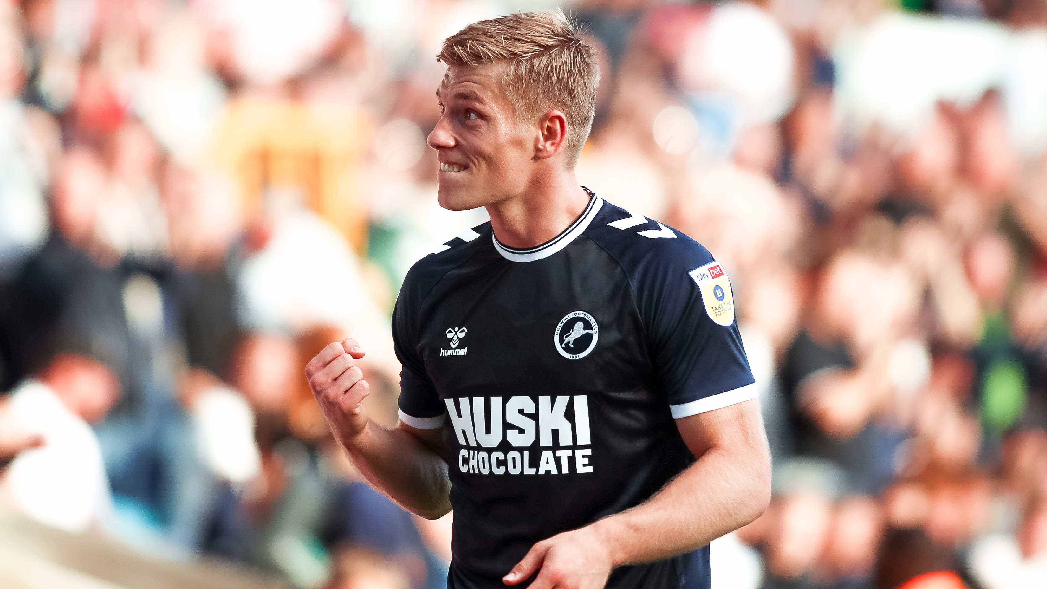 Zian Flemming scored a hat-trick (Rhianna Chadwick/PA)