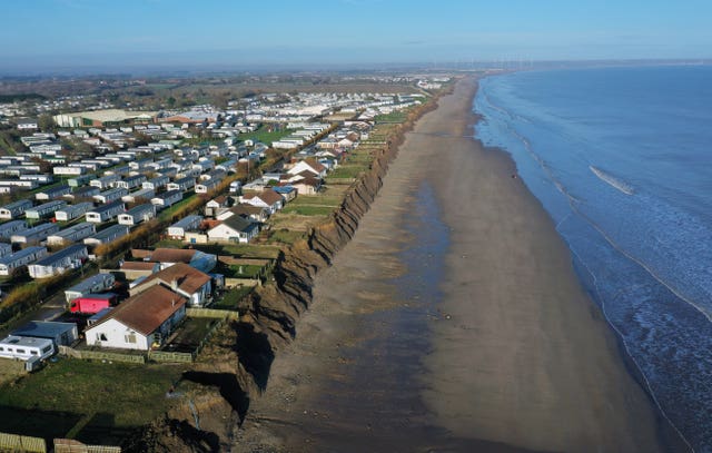 Coastal erosion