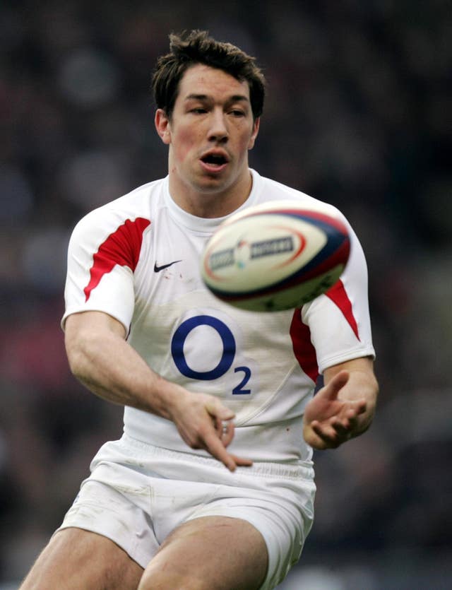 Tom Voyce playing for England