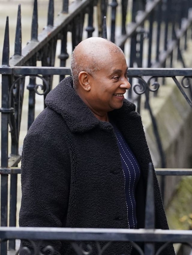 Baroness Doreen Lawrence arriving at the Royal Courts Of Justice
