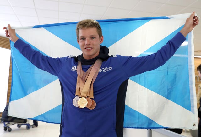 2018 Commonwealth Games – Team Scotland Homecoming – Glasgow Airport