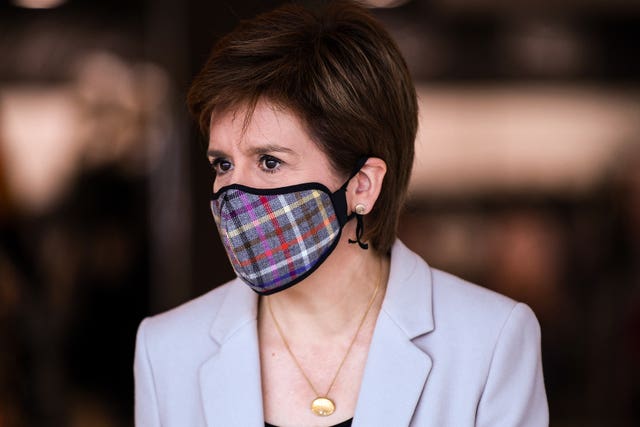 Nicola Sturgeon visit to retail park