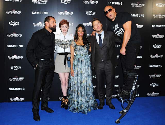 Guardians Of The Galaxy cast