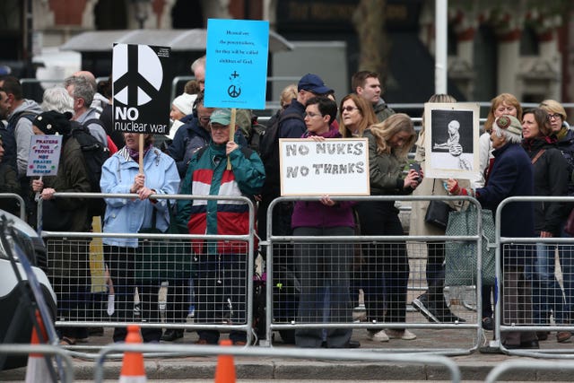 CND protesters