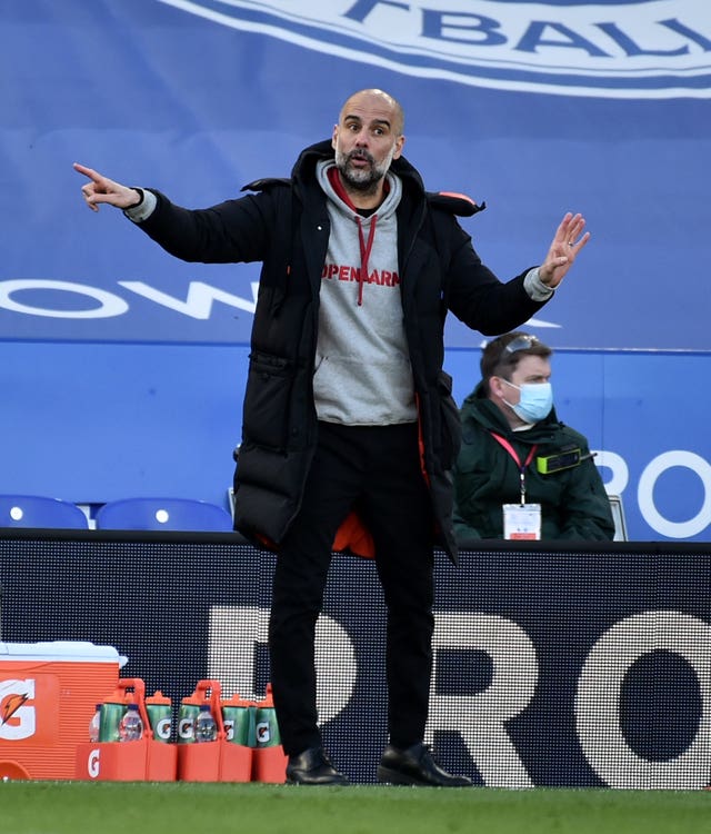 Guardiola has urged his players to make the most of the occasion