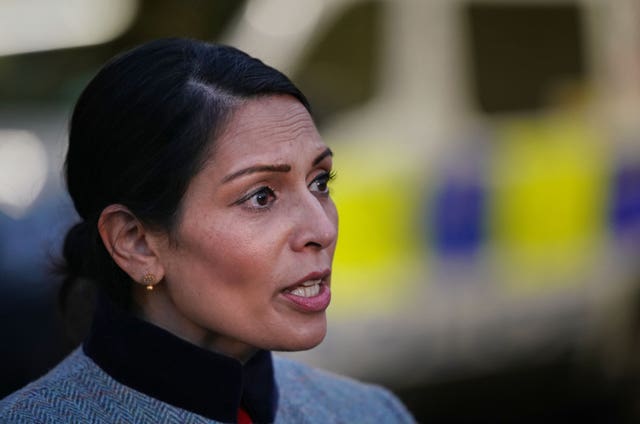 Home Secretary Priti Patel