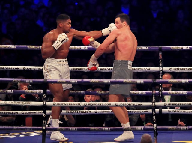 Anthony Joshua takes on Wladimir Klitschko at Wembley 