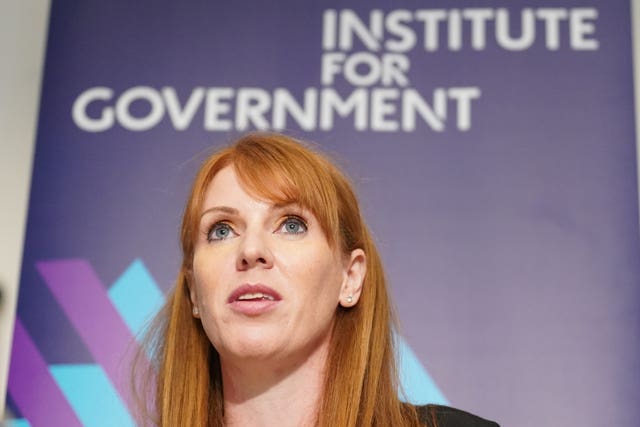 Angela Rayner at Institute for Government