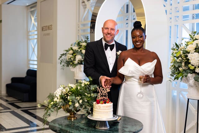 First wedding at Selfridges