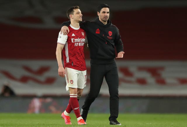 Arsenal manager Mikel Arteta admits Cedric deserves to have played more for his side.
