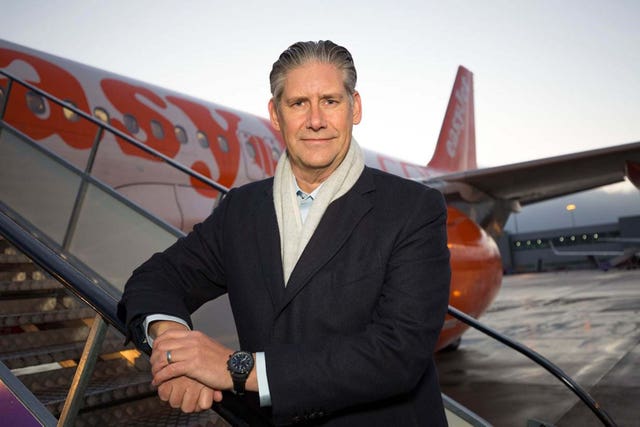 EasyJet chief executive Johan Lundgren