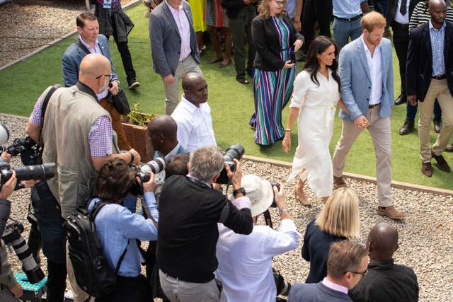 The Sussexes in South Africa 