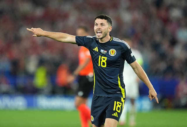 Lewis Morgan went to Euro 2024 with Scotland