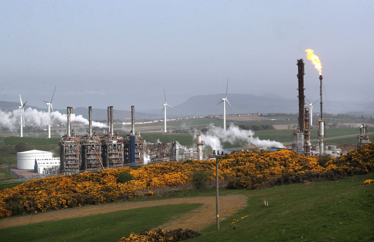 Elevated flaring ceases at Fife chemical plant Express & Star