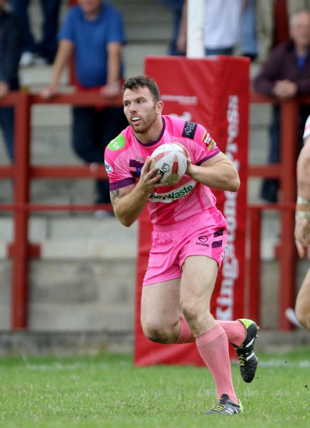 Keegan Hirst in action for the Batley Bulldogs
