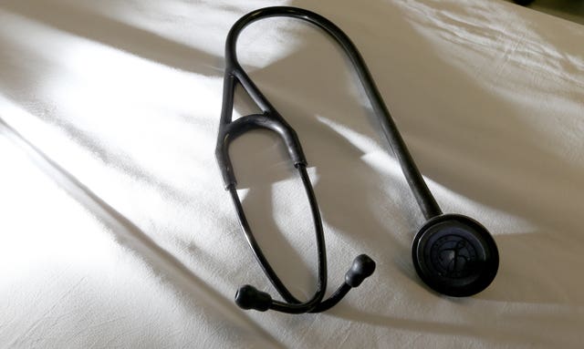 A stethoscope (Lynne Cameron/PA)