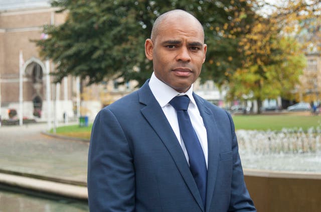 Spence sent the 'offensive' emails to Bristol Mayor Marvin Rees (PA).