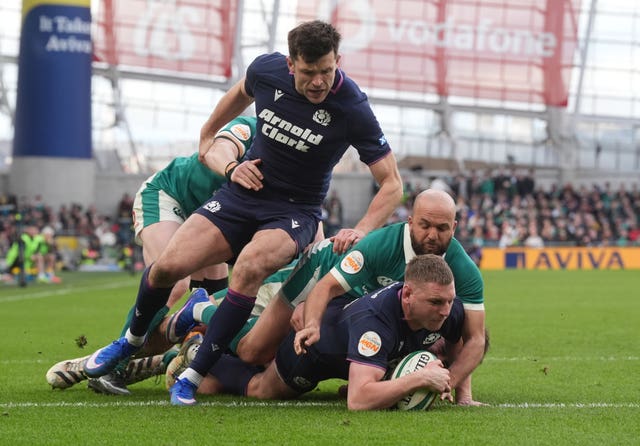 Finn Russell kept Scotland in the game