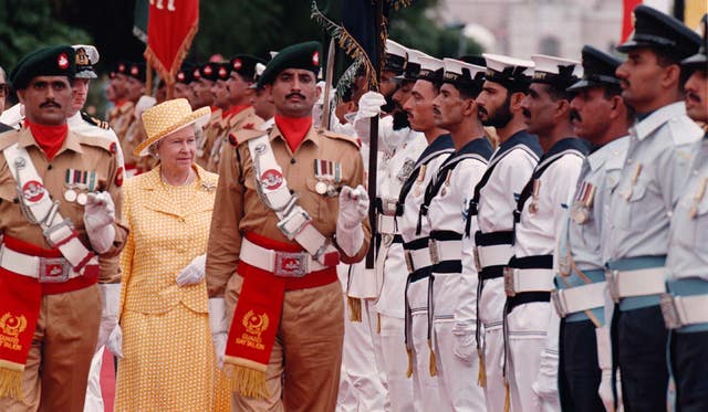 The Queen in Pakistan