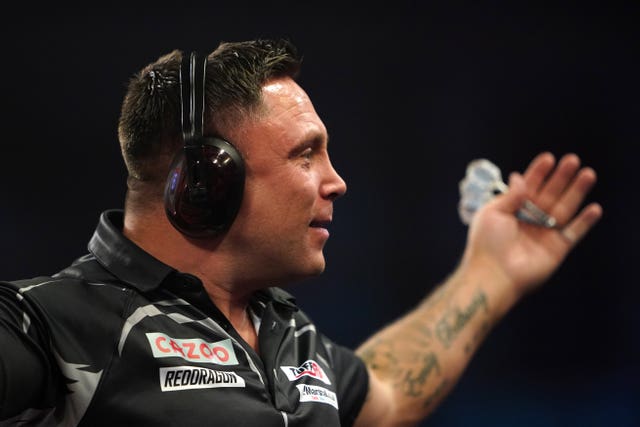 Gerwyn Price wore ear defenders in last year's tournament 