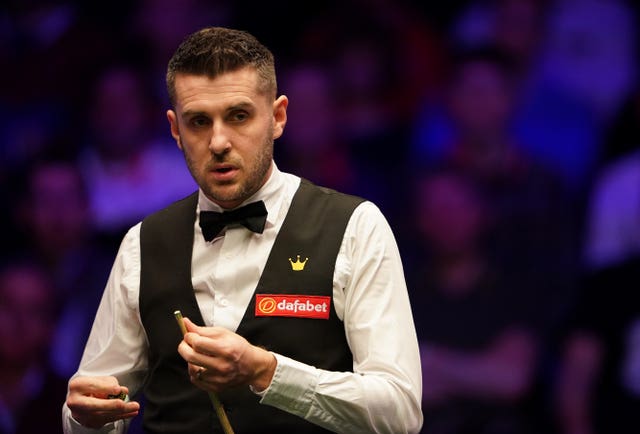 Mark Selby struggled against Mark Allen