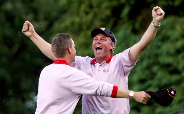 Team Europe recorded their third successive Ryder Cup victory at the K Club in 2006