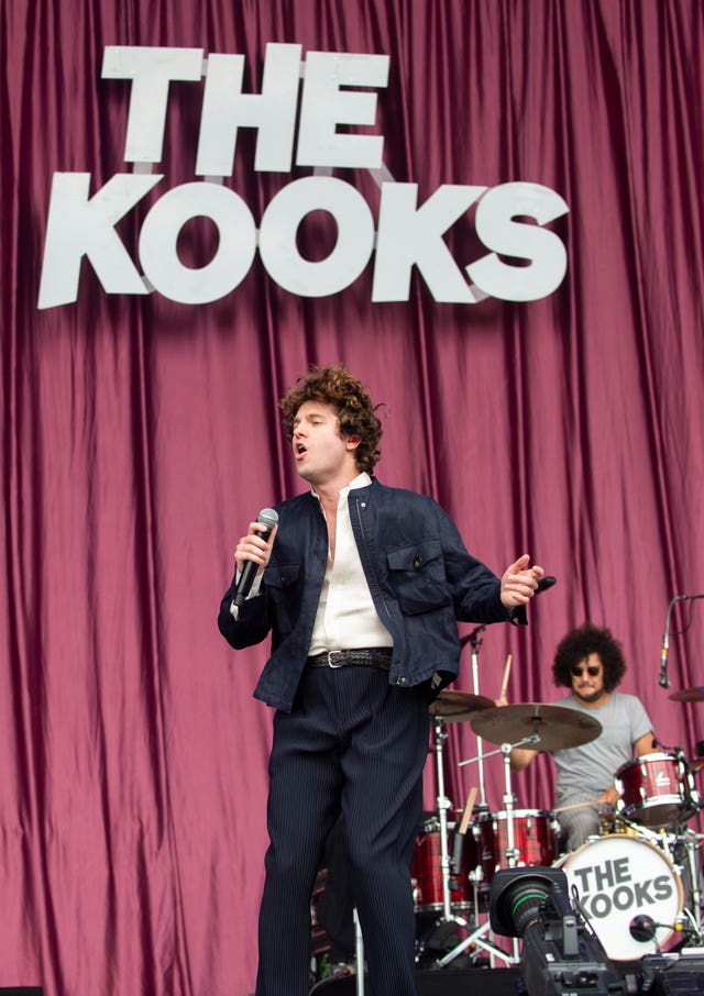 Luke Pritchard from The Kooks
