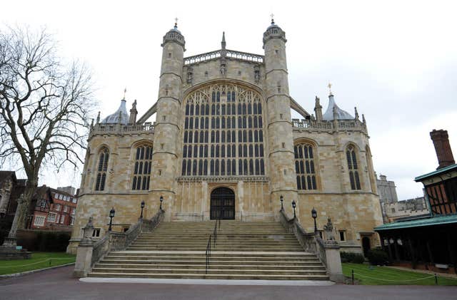 The couple will marry at St George's chapel at Windsor Castle (Andrew Matthews/PA)
