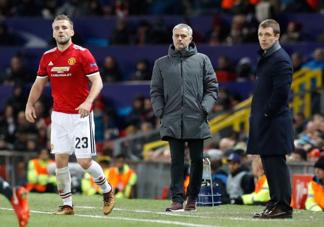 Former Manchester United boss Jose Mourinho is not Luke Shaw's biggest fan