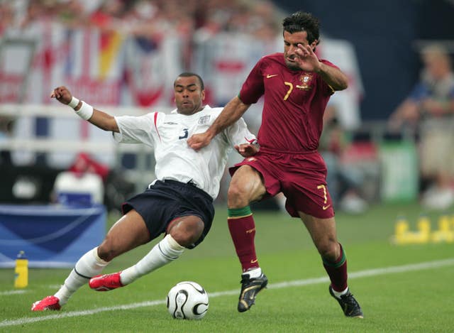 Ashley Cole was a regular for England 