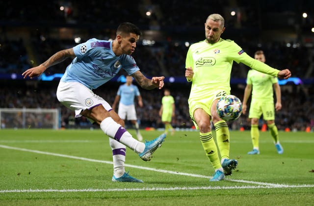 Joao Cancelo says he joined Manchester City to learn from Pep Guardiola