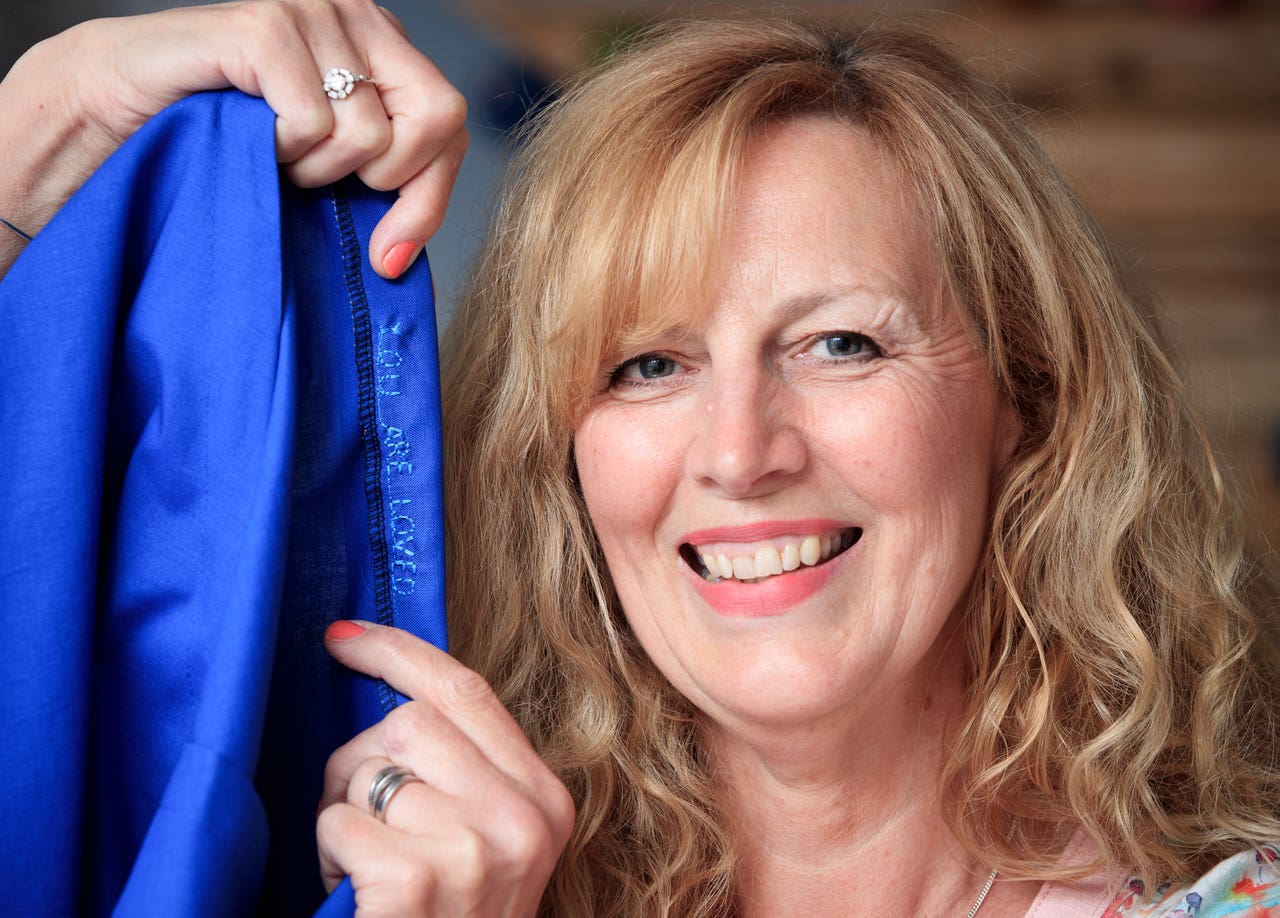 Seamstress sews ‘You Are Loved’ message into hospital scrubs York Press