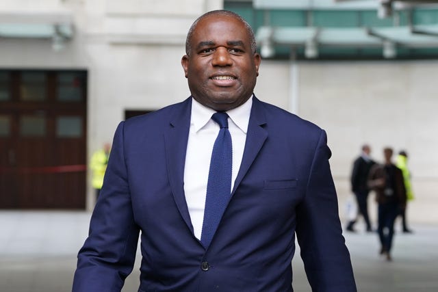 Lammy on security ties