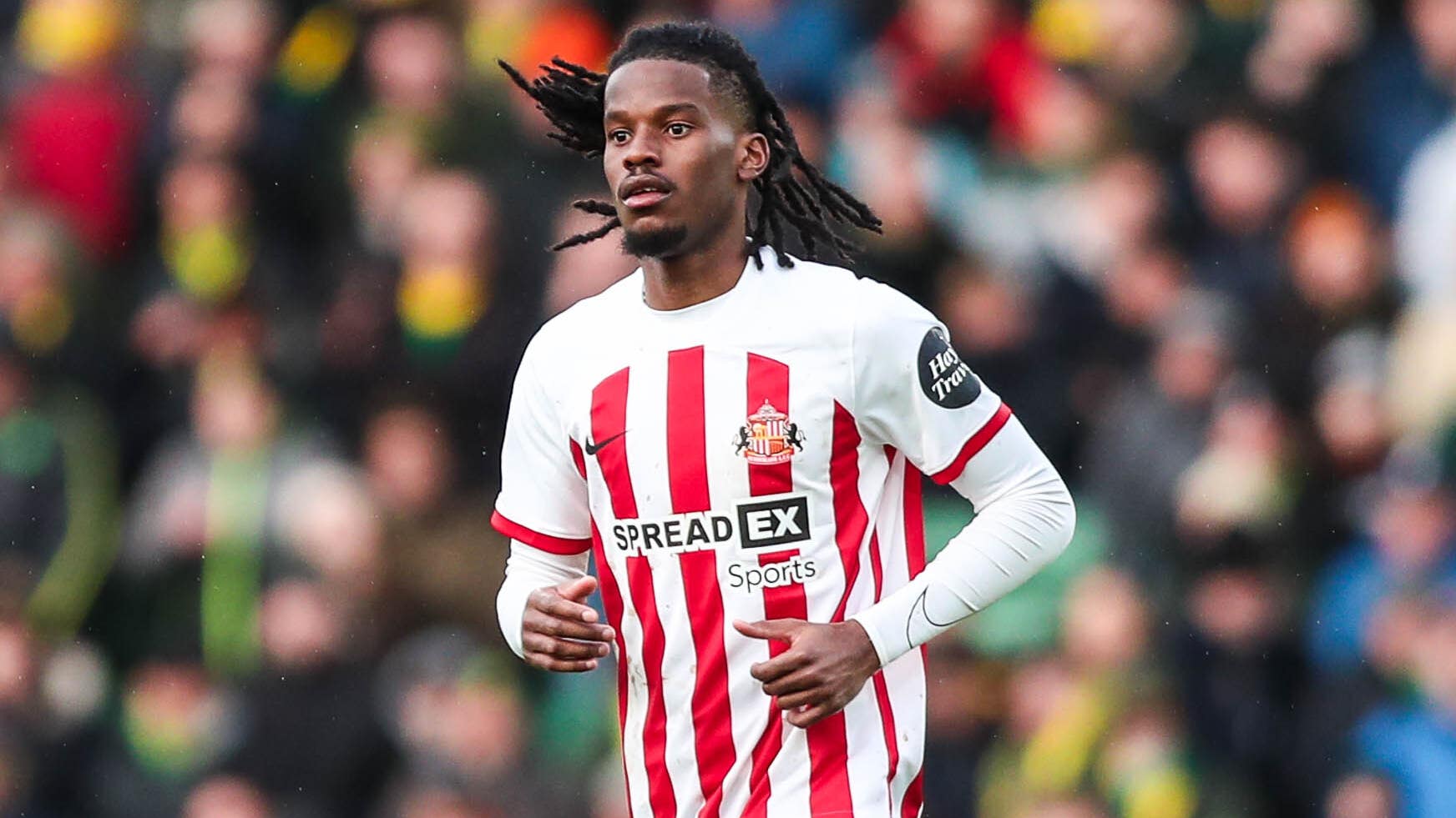 Pierre Ekwah was on target for Sunderland (Rhianna Chadwick/PA)