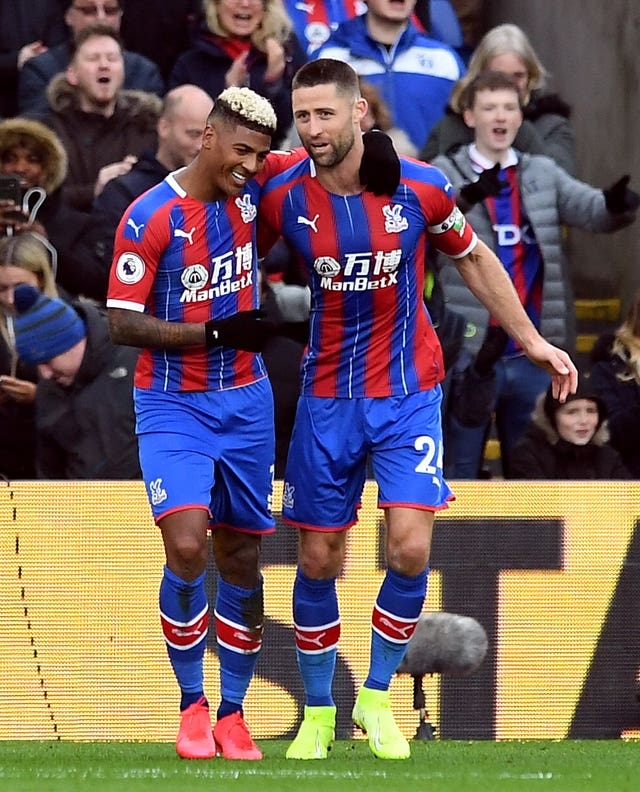 Patrick Van Aanholt, left, made the difference against Newcastle