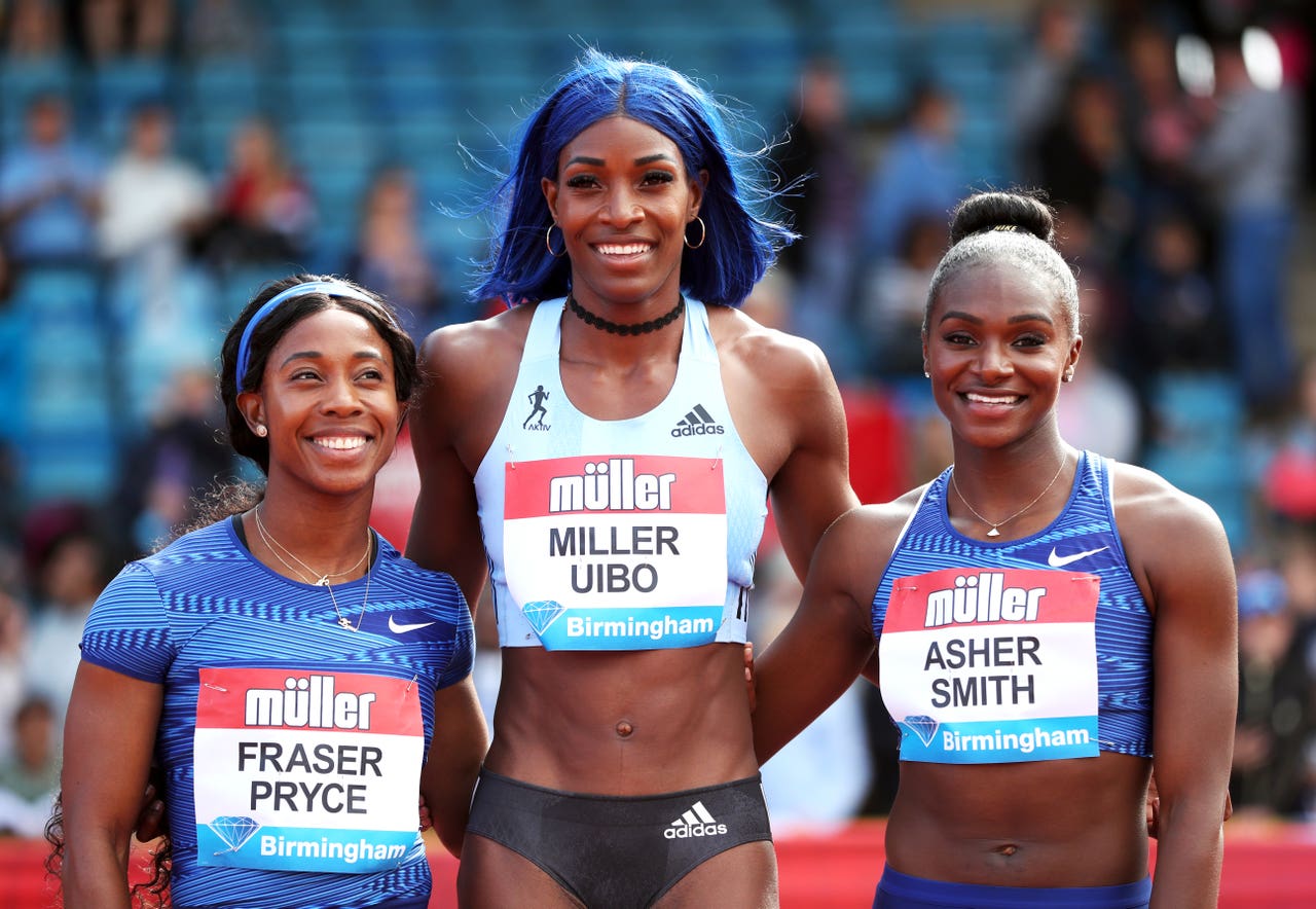 Asher-Smith receives Miller-Uibo boost ahead of World Championships ...