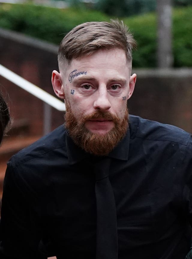 Leo Ross's father Christopher Ross leaves Birmingham Crown Court