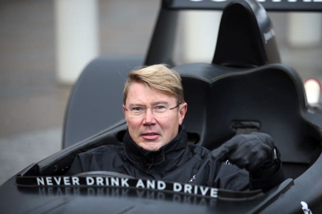 Mika Hakkinen is a two-time Formula One world champion 
