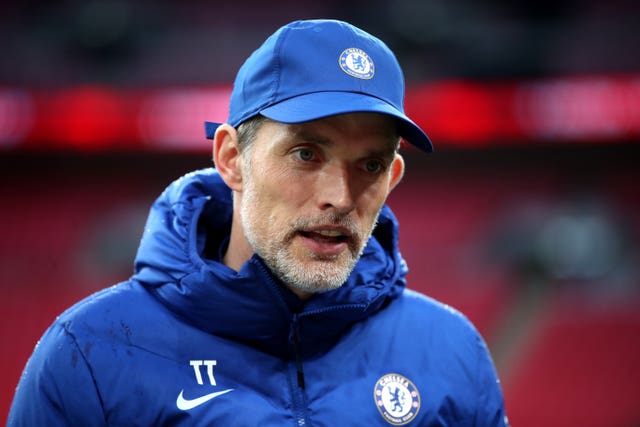 Chelsea boss Thomas Tuchel was not in the dugout at Stamford Bridge 