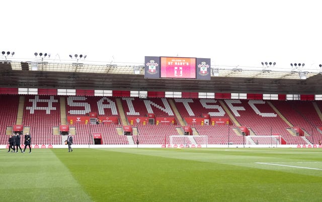A general view of Southampton's St Mary's Stadium