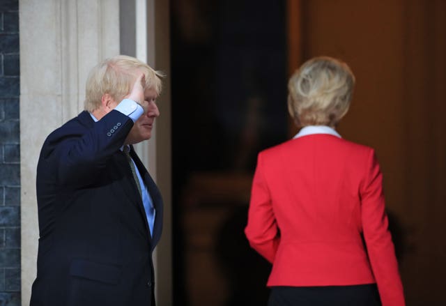 EU Commission president Ursula von der Leyen 