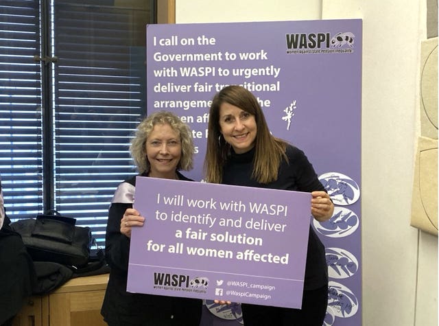 WASPI women announcement