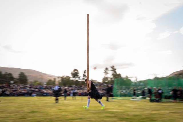 The Braemar Gathering highland games