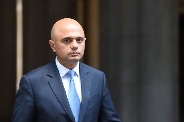 Sajid Javid has been urged to revoke planning permission for a surface coal mine (David Mirzoeff/PA)