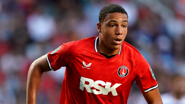 Miles Leaburn opened the scoring for Charlton (John Walton/PA)