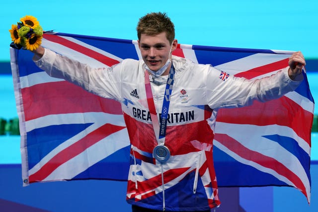 Duncan Scott took silver in the 200m medley