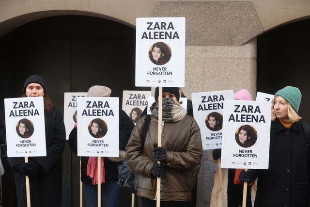 Zara Aleena protest