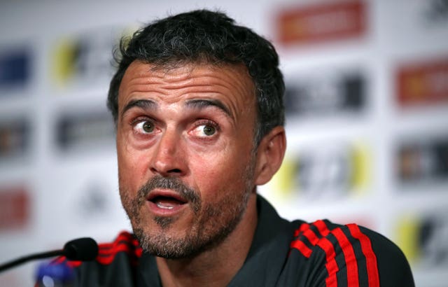 Luis Enrique's first game as Spain head coach was the win at Wembley
