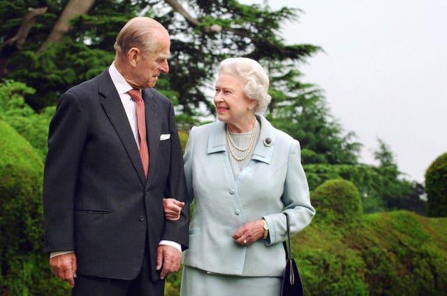 The Queen and the Duke of Edinburgh 